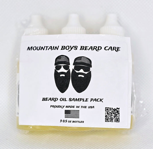 Beard Oil Sample Pack